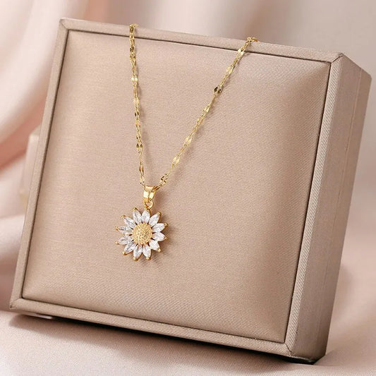 Exklusives Blumen-Collier
