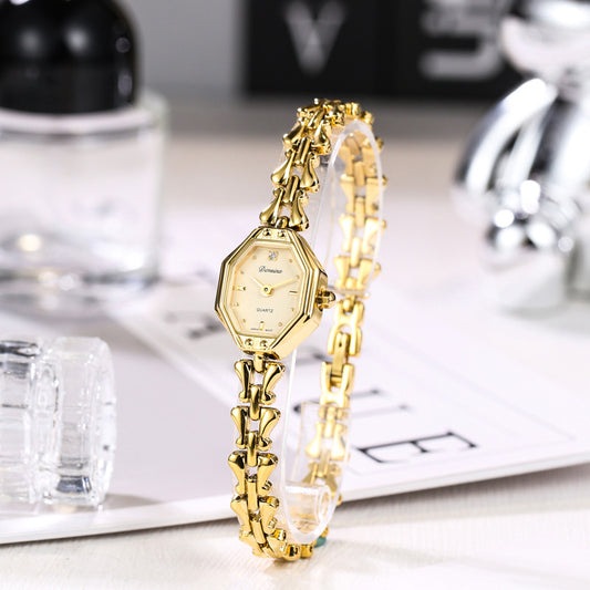 Armbanduhr in Gold
