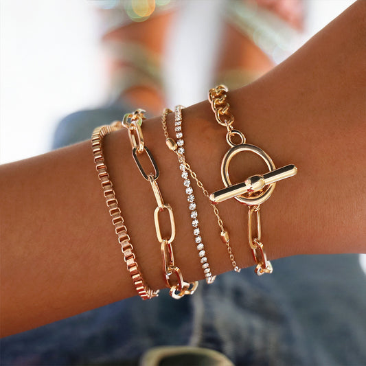 5-teiliges Armband-Schmuckset