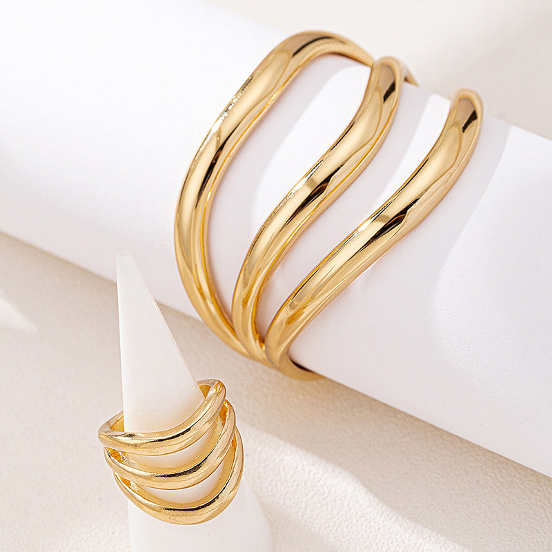 Ring & Armband gold
