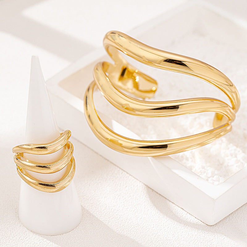 Ring & Armband gold