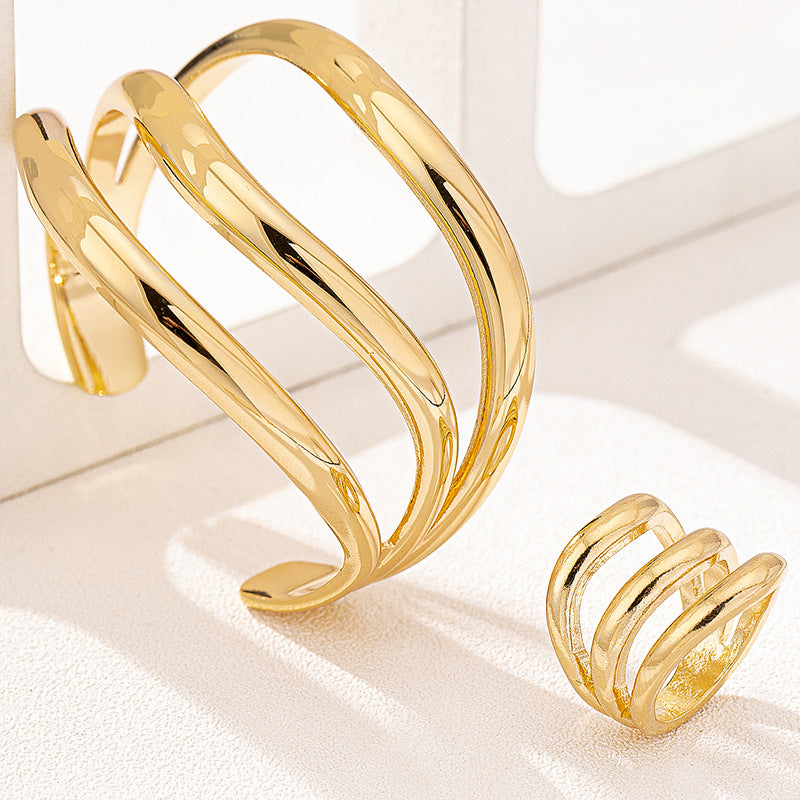 Ring & Armband gold